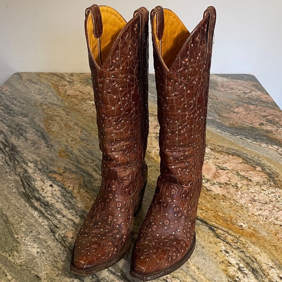 Old Gringo Shoes - Old Gringo Byroni Pink Crystal Western Boots
Size 8.5